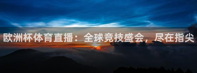 火凤体育直播高清入口：欧洲杯体育直播：全球竞技盛会，尽在指尖